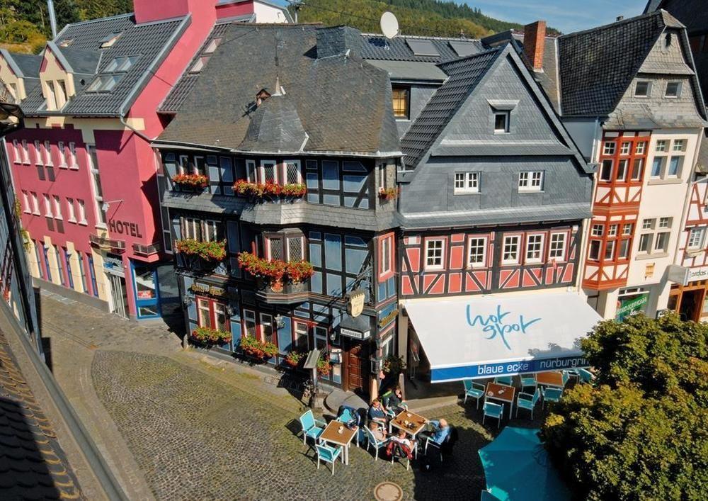Hotel Blaue Ecke Adenau Esterno foto