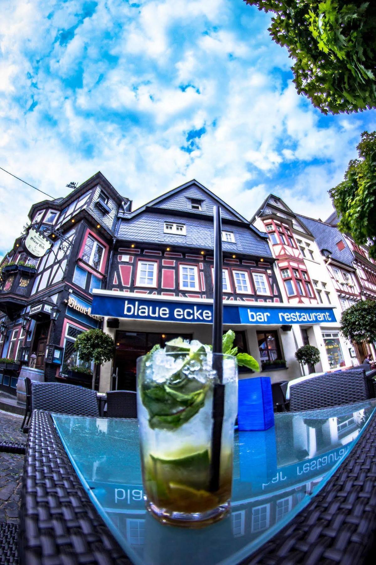 Hotel Blaue Ecke Adenau Esterno foto