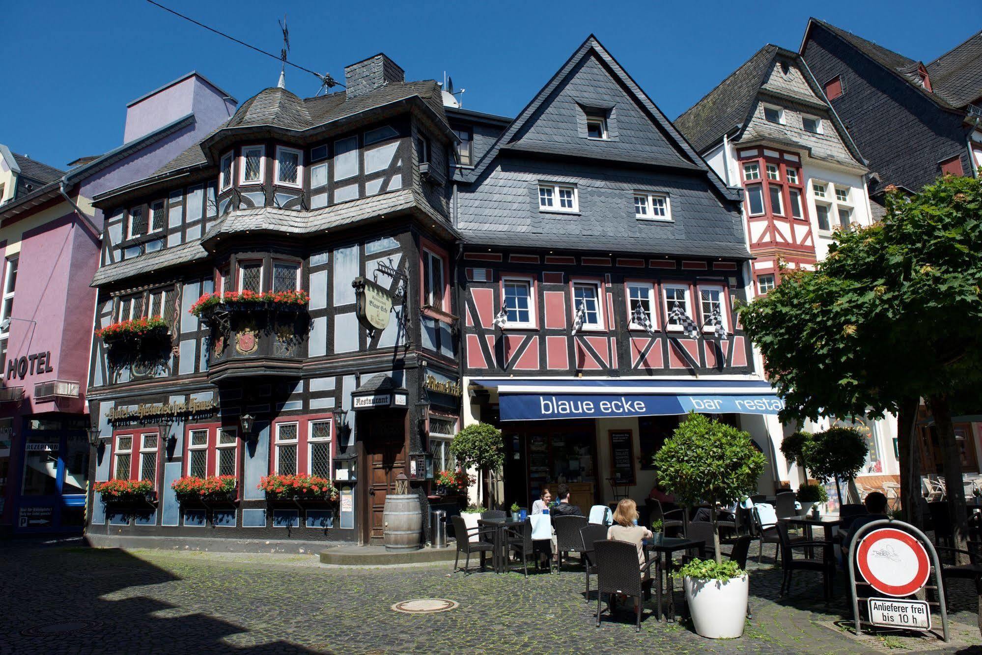 Hotel Blaue Ecke Adenau Esterno foto