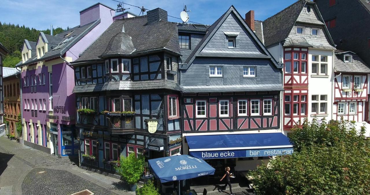 Hotel Blaue Ecke Adenau Esterno foto